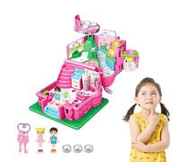 Princess Dollhouse - Deluxe Pretend Play Building, Playset with Working Lights, Toddler Playhouse, Dream House Playset | Enchanted Castle Christmas Gift for 3+ Years Girls Birthday Toddlers Lee