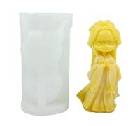 Princess Dolls Mold Girl Silicone for Handmade Soap Plaster Ornament Cake Fondant Decoration Ancient