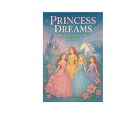 Princess Dreams: A Magical Coloring Book for Girls: Cute Princesses, Castles, and Fairytale Scenes to Color and Inspire Creativity