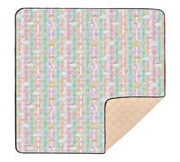 Princess Dress Crown Cartoon Large Sturdy Baby Gym & Activity Mat for Floor Non-Toxic Baby Kick Crawling Mat for Baby Toddler Infant, 50'' x 50''