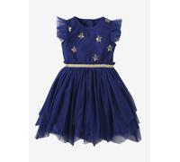 Princess Dress with Stars Costume blue