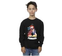 Princess Fearless Sweatshirt Disney Black 12-13 Years