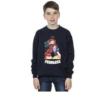 Princess Fearless Sweatshirt Disney Navy 9 Years