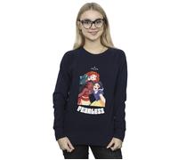 Princess Fearless Sweatshirt Disney Navy M