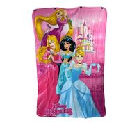 Princess Fleece Blanket for Kids - Super Soft Cuddly Throw Fleece 100x140cm - Pink Princesses Bedding Gift for Girls Bedroom Sofa Bed - Childrens Blankets Character Themed