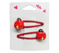 Princess Hair Clip Hair Tie Ladybird Hair Clamps Cute Ladybird Hair Catch Barrettes Strong Hold Hairpin for Girls