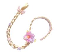 Princess Headbands for Girl - Long Wigs Princess Hairpiece,Colorful Soft Styling Tool Skin Friendly Realistic Hair Piece for Cosplay Party Toys