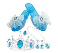 Princess Heels | 6 x 18.5 cm Pretend Non-Slip Heels With Ear Ring | Comfortable AKids Dress Up Shoes | For Necklace Ear Ring Daily Indoor Outdoor Home Vacation New Year Holiday Birthday Stage
