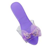 Princess High Heels Summer Costume for Children's Day Activities, Light Purple