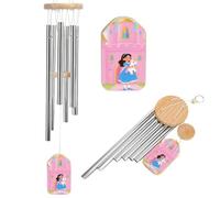 Princess in The Castle Wind Chimes for Outside Memorial Tuned Outdoor Windchimes Large Garden Decor Wind Chime with Melodious Sound for Mom Dad Grandma Home Garden Patio Decor
