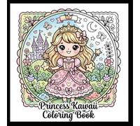 Princess kawaii coloring pages