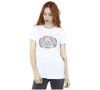 Princess Leia Future Of The Galaxy Cotton Boyfriend T-Shirt Star Wars White XXXL