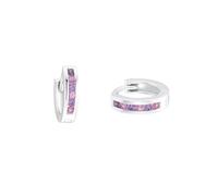 Princess Lillifee Children Earrings Creole Silver Zirconia Bicolor 2036439