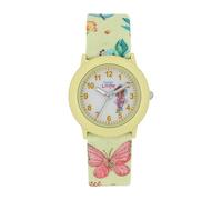 Princess Lillifee Wristwatch Girls Kids Quartz Watch Analog, with Textile Strap, Yellow, 3 bar Waterproof, Comes in Watch Gift Box 2037729
