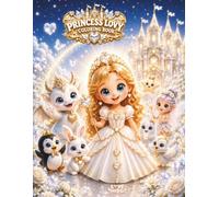 Princess Lovy Adventures in White Dream Castle: Princess Coloring Book with Fairies, Friendly Dragons, Magical Castles, Cute Animals, Enchanted ... and Sweet Friends for Girls Ages 3-5