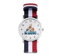 Princess Magic Kingdom Magical Sport Watch Casual Analog Quartz Watch | for Men Women Gift,Wrist Watch,Stylish,Business,Dress Watch,Fashion,for Work Office