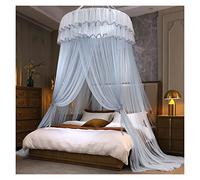 Princess Mosquito Net Canopy for Kids, ct Protection Bed Canopy, Grey 1.5x2.0m - Ideal for Girls' Bedrooms, Elegant Dome Design, Safe & Stylish Sleep Solution