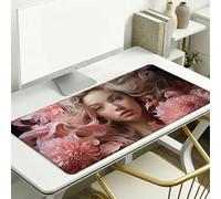 Princess Mouse Pad 1200 x 600 x 3 mm Extended Large Mouse Mat, Keyboard Mousemat, Desk Mat Workspace Decor with Anti-Slip Base & Anti-Fray Edges, Waterproof Desk Accessories for Work (Flower) L-x2912