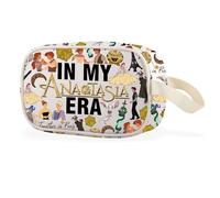 Princess Movie Gift Musical Inspired Zipper Clear Makeup Bag Princess Fans Gift (AnastaEra Cbag EU)
