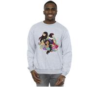 Princess Mulan Jasmine Snow White Sweatshirt Disney Grey XL