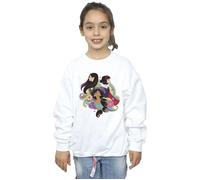 Princess Mulan Jasmine Snow White Sweatshirt Disney White 12-13 Years