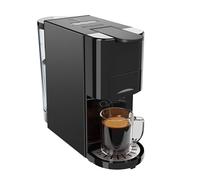 Princess Multi Capsule Coffee Machine, 19 Bar Italian Pump, 800 ml Water Tank, 4 in 1 Compatibility 1450 W, Nespresso® and Dolce Gusto® Compatible BPA-Free, Removable Components, 249454