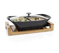 Princess Multi Cook, Tabletop Cooker, Food Warmer, Buffet Server, 1600 W, Bamboo Stand, 4L, Adjustable Thermostat