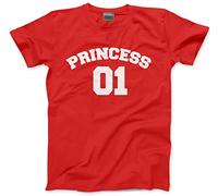 Princess Number 1 - Kids T-Shirt - Cute Princesses Sassy Number Day 3-4 Years red