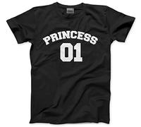 Princess Number 1 - Kids T-Shirt - Cute Princesses Sassy Number Day 9-11 Years Black