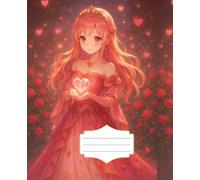 Princess of Love Notebook: Elegant Softcover Journal with Wide Ruled Lines for Writing, Notes, and Daily Inspiration ,7.5 x 9.25 Inches