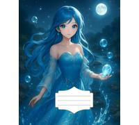 Princess of the Water Notebook: Elegant Softcover Journal with Wide Ruled Lines for Writing, Notes, and Daily Inspiration ,7.5 x 9.25 Inches