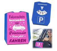 Princess Parking Disc, Set of 1 Time Stamp Disc, Car Accessory for Major Drivers, Avoid Fines When Parking