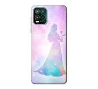 Princess Pastel Silhouette Case Cover For Motorola Moto G Stylus 5G