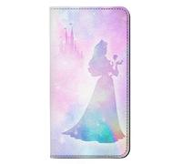 Princess Pastel Silhouette PU Leather Flip Case Cover For LG Q Stylo 4, LG Q Stylus