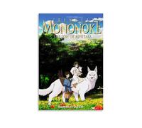 Princess Poster Mononoke Classic Anime Movie Cover Music Posters for Room Aesthetic Canvas Wall Art Bedroom Decor12x18inch(30x45cm)