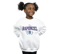 Princess Rapunzel Collegiate Sweatshirt Disney White 12-13 Years