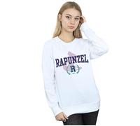 Princess Rapunzel Collegiate Sweatshirt Disney White S