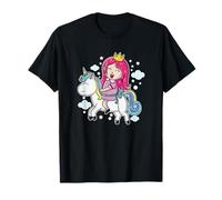 Princess Riding a Unicorn Horse T-Shirt