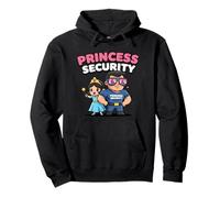 Princess Security Protection Castle Royal Birthday Girls Pullover Hoodie