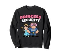 Princess Security Protection Castle Royal Birthday Girls Sweatshirt