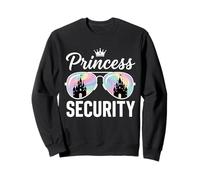 Princess Security Protection Retro Castle Matching Family Sweatshirt