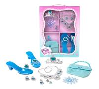 Princess Shoes Set Toddler - Heels Collection for , Dress Shoes Players, Girl Costume Kit | Princess Shoes Set with Tiara and Anne Necklace