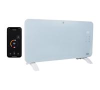 Princess 1.5kW Smart Glass Panel Heater - White