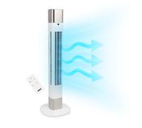 Princess Smart Tower Fan - White / Silver