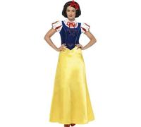 Princess Snow Ladies Fancy Dress Fairy Tale Adults Womens Costume XS 4-6 - B3/4