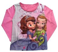 Princess Sofia The First T Shirt Long Sleeved Cotton Girls Kids
