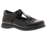 Princess Stardust Jodie Girls Black T-Bar Shoes, Size: 7