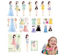 Princess Stickers - Fairy Dress Up | Pretend Play Learning Educational Activity Toys | For Birthday Halloween Christmas | Party Favors, Classroom Rewards, Art Craft