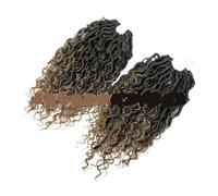 Princess Style Dirty Braid Crochet Wig Head Pre-Looped Braiding Hair Extension
