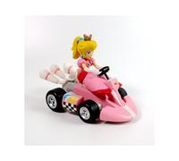 (Princess) Super Mario Kart Princess Peach Pull Back Car Toy